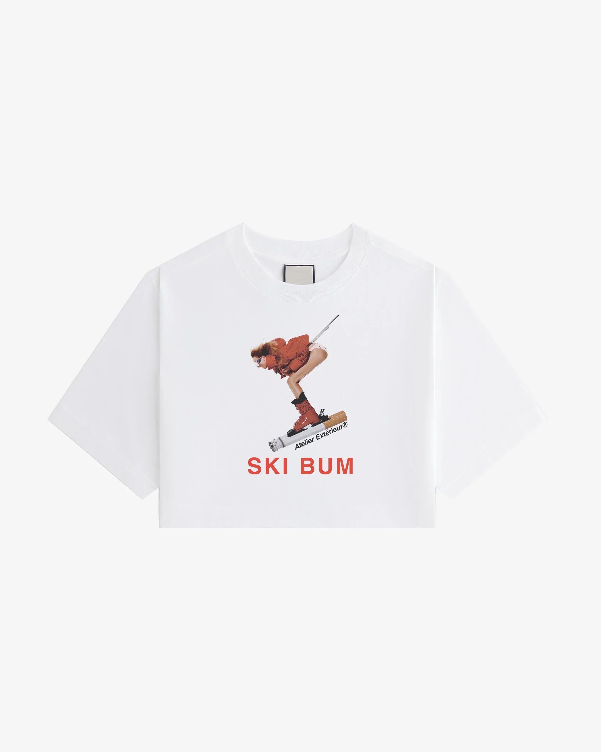 Ski Bum Crop Tee