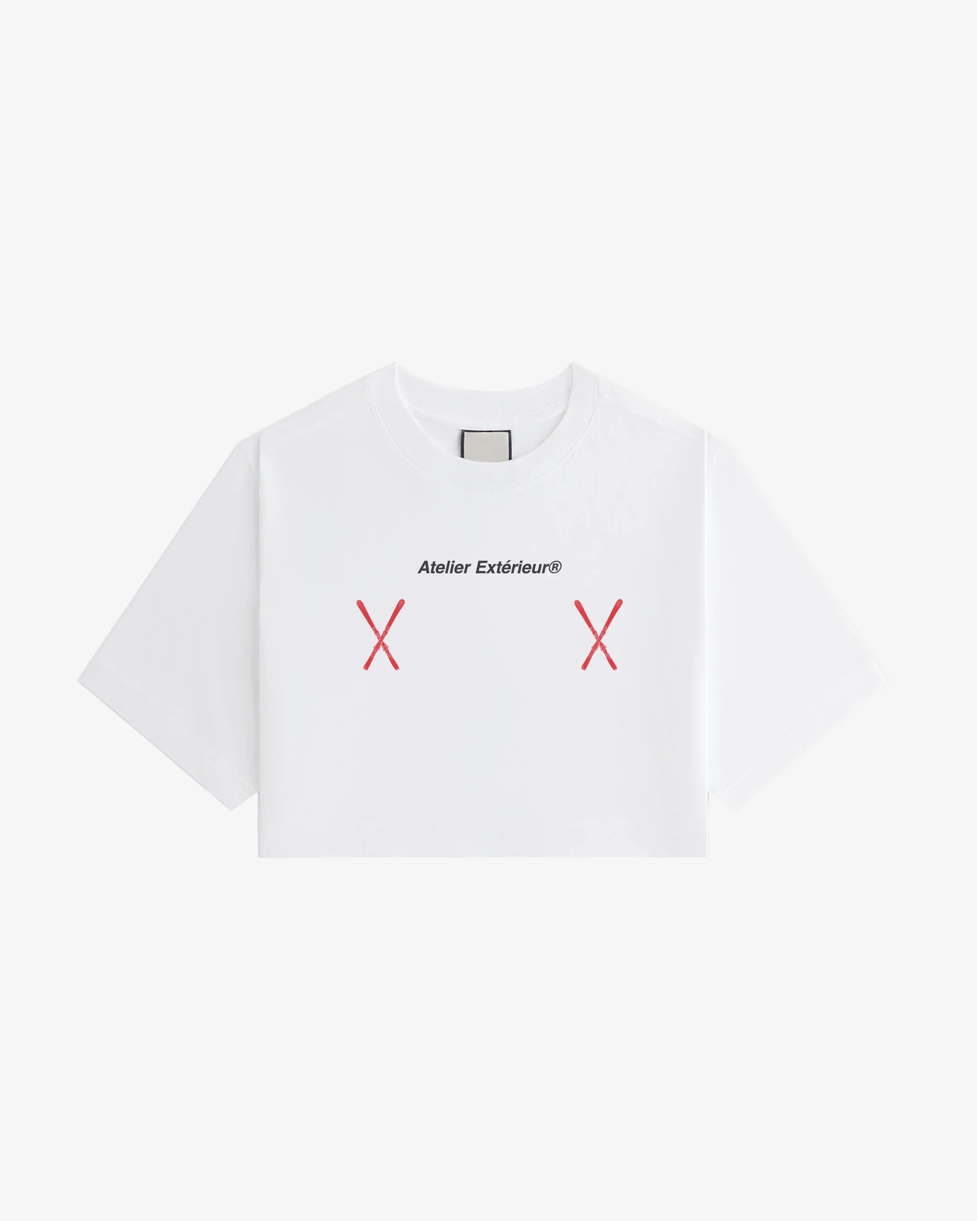 Skis Crop Tee