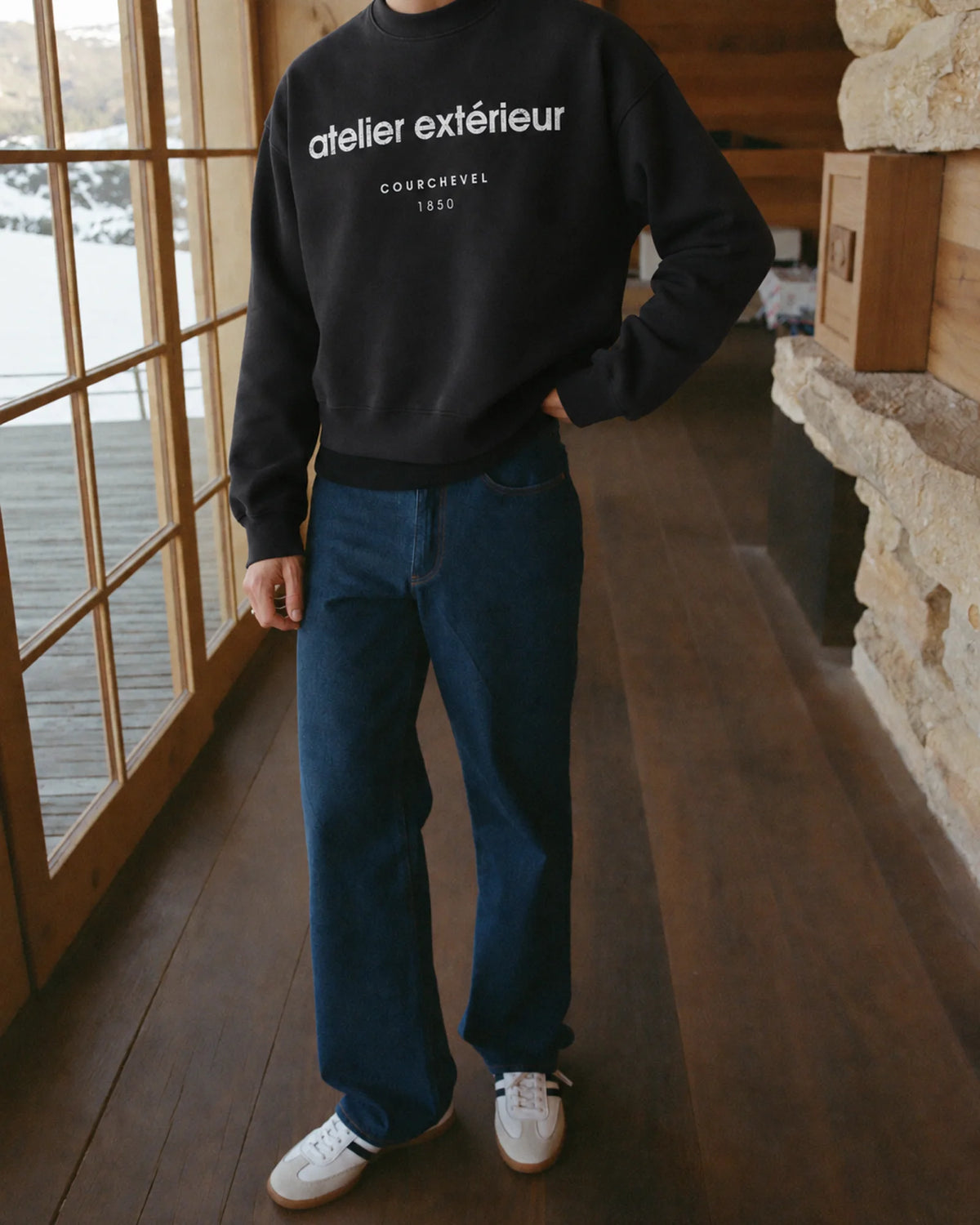 1850 Crewneck - Black