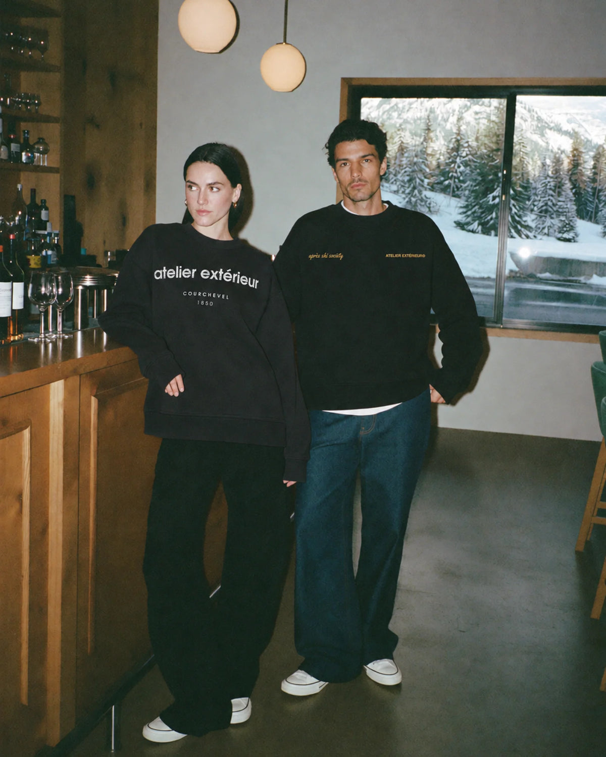 1850 Crewneck - Black