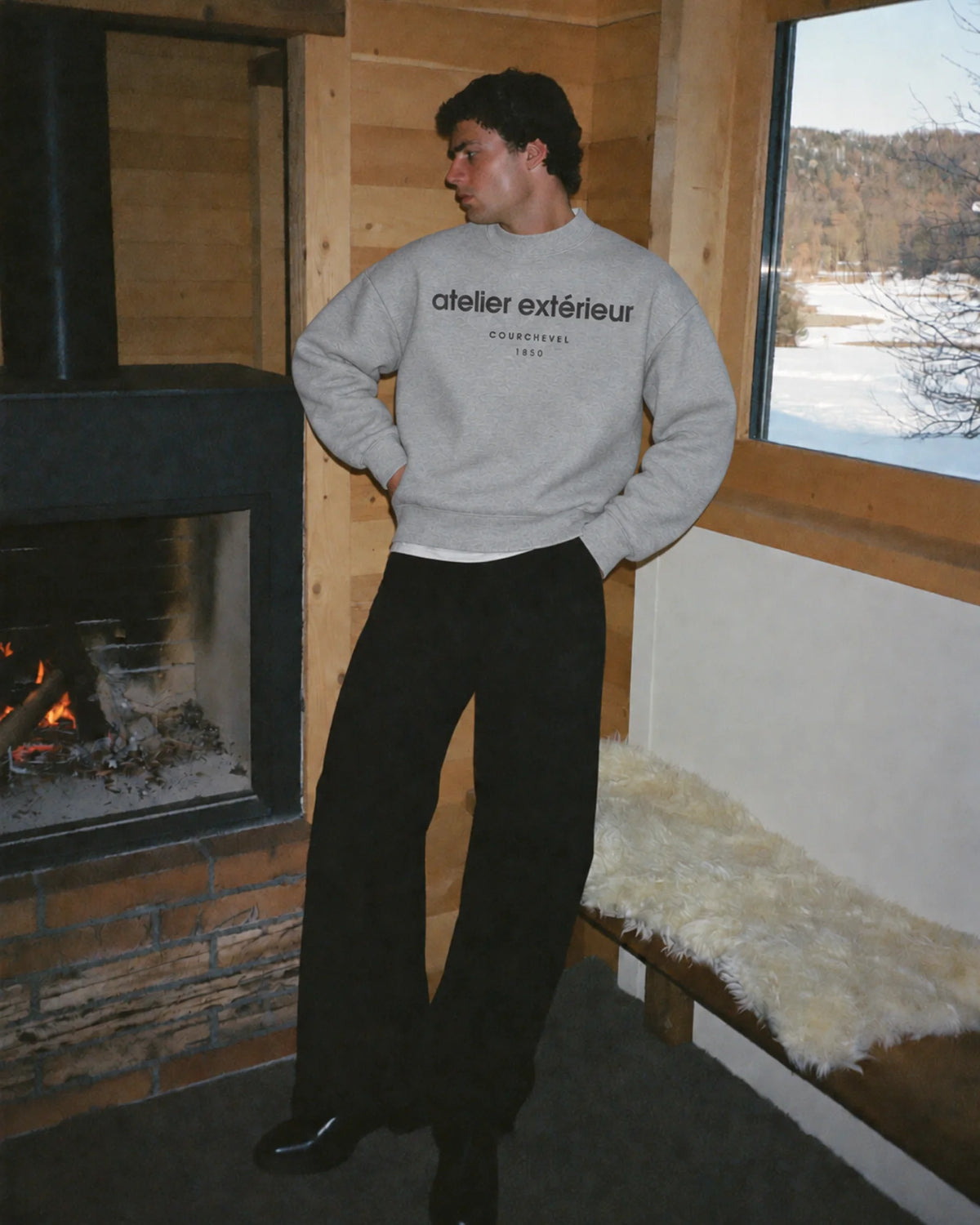 1850 Crewneck - Heather Gray