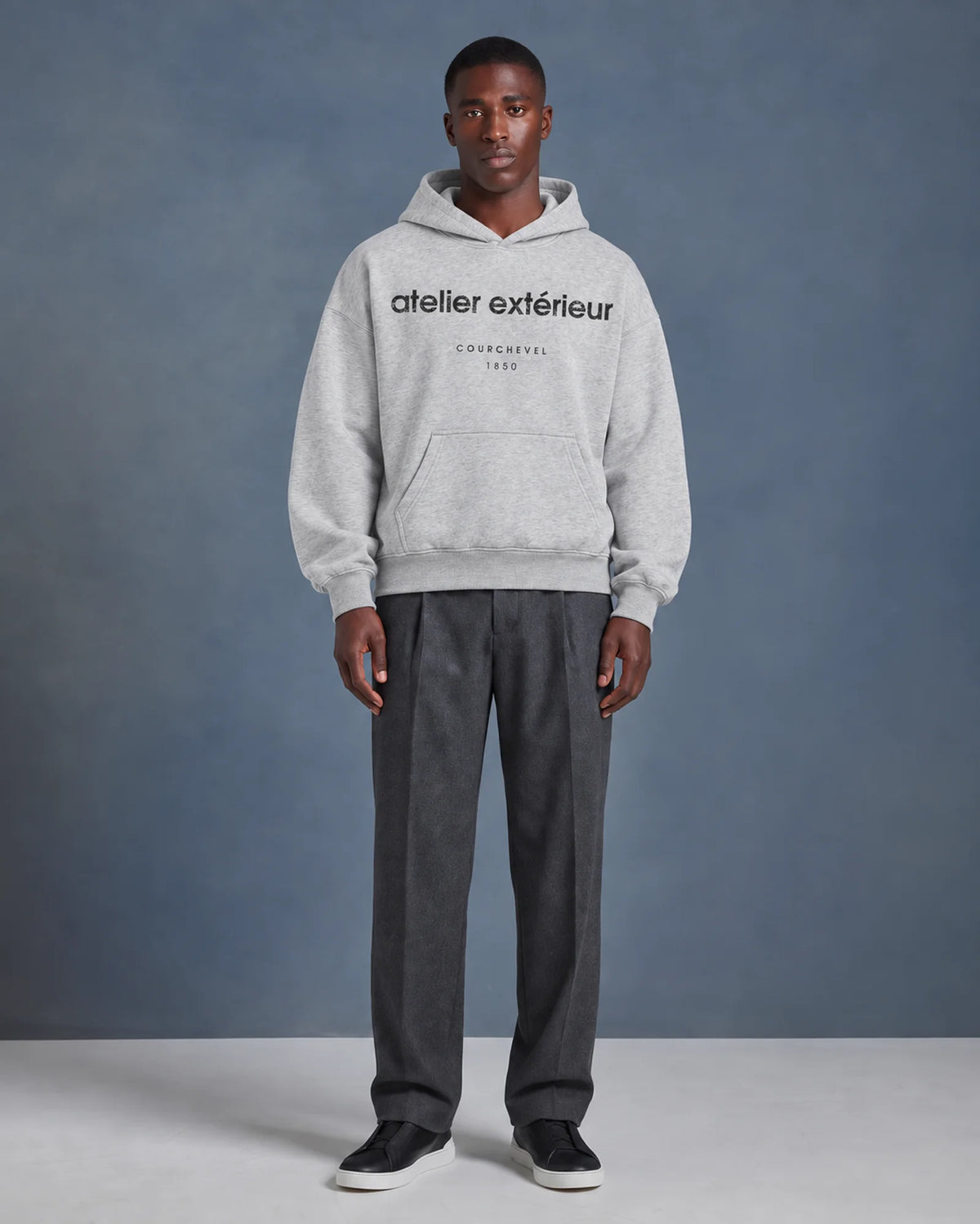 1850 Hoodie - Heather Grey