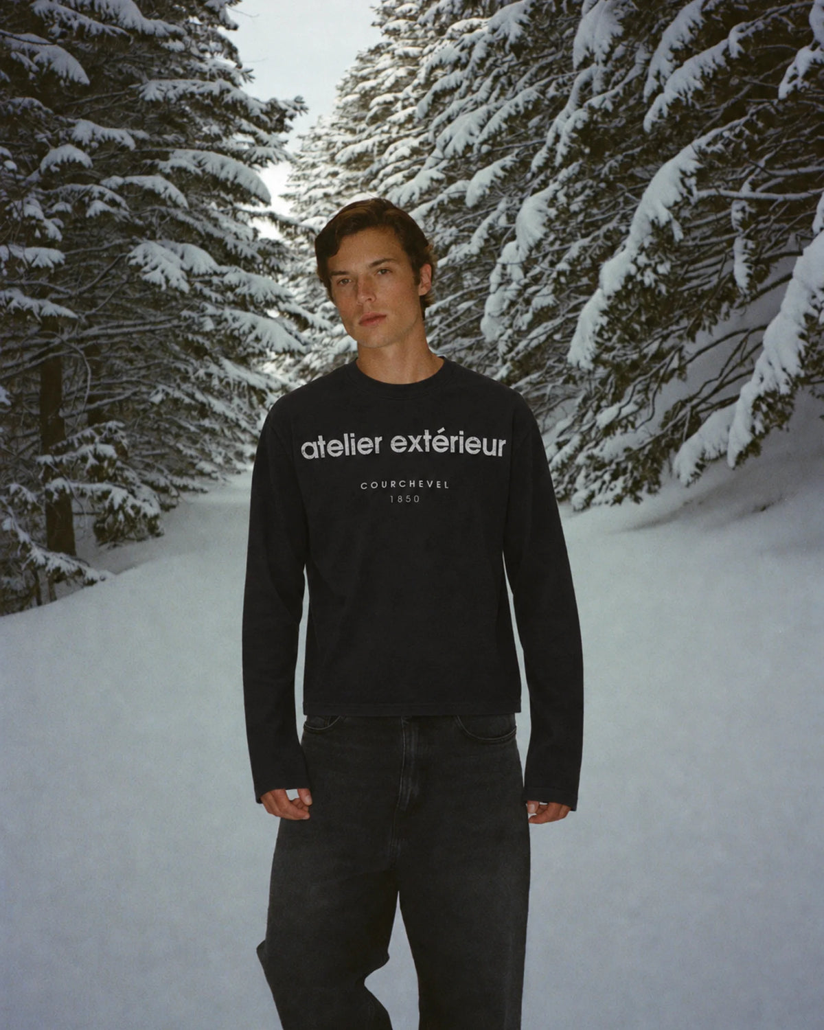 1850 Long Sleeve Tee - Black