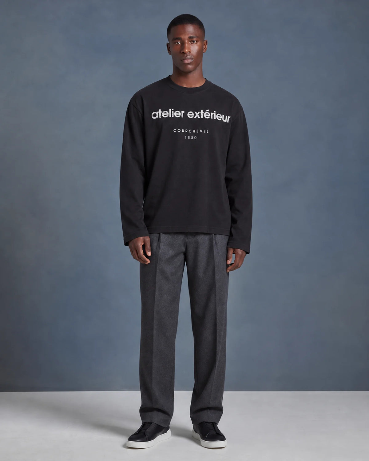 1850 Long Sleeve Tee - Black