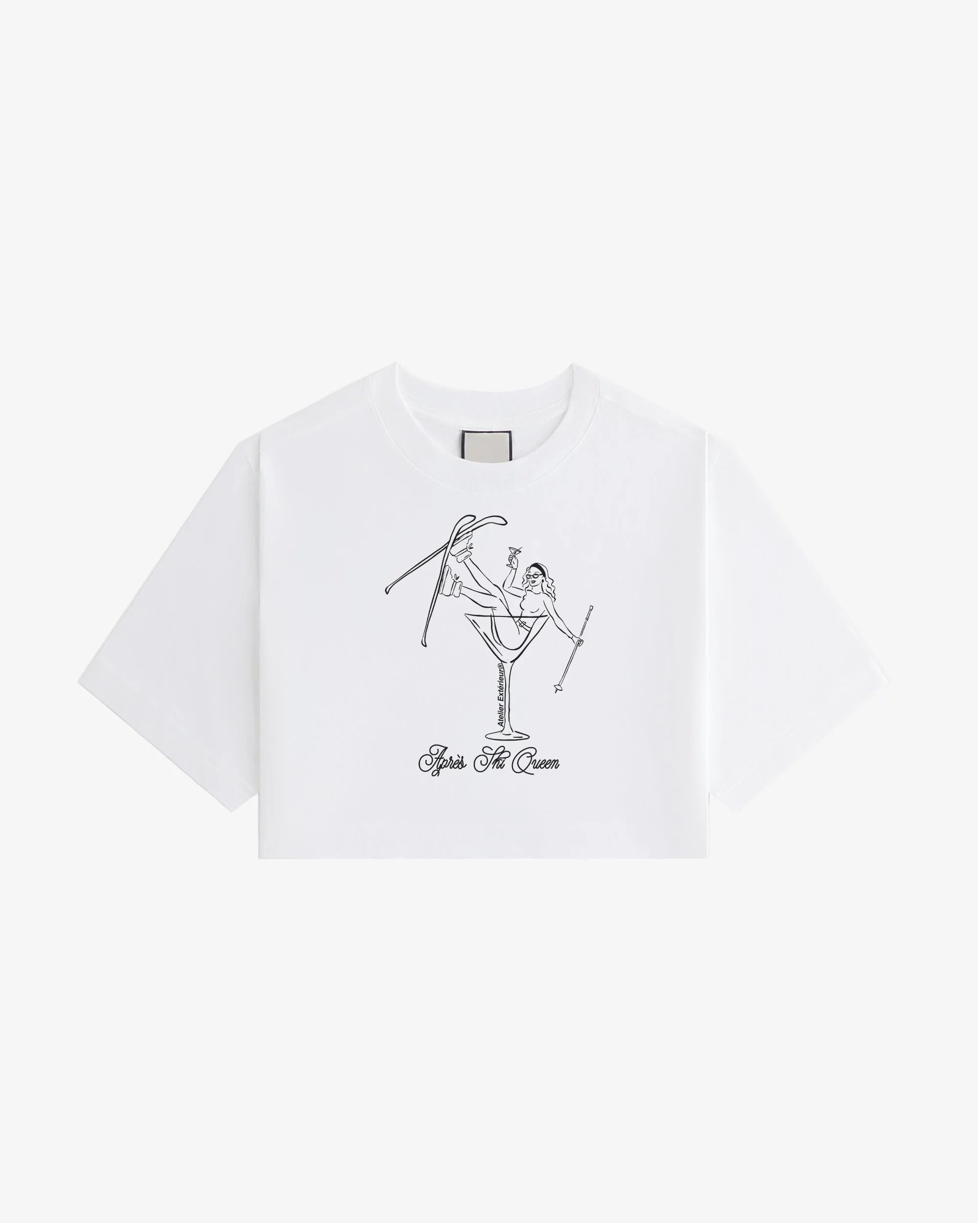 Après Queen Crop Tee