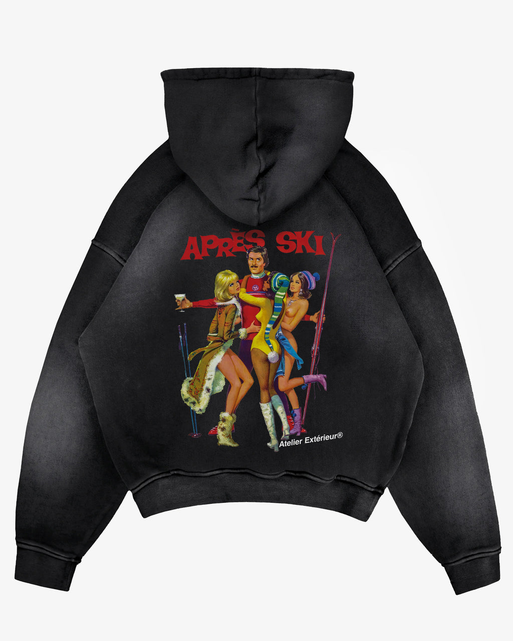 Après Ski Heavyweight Sun Faded Hoodie