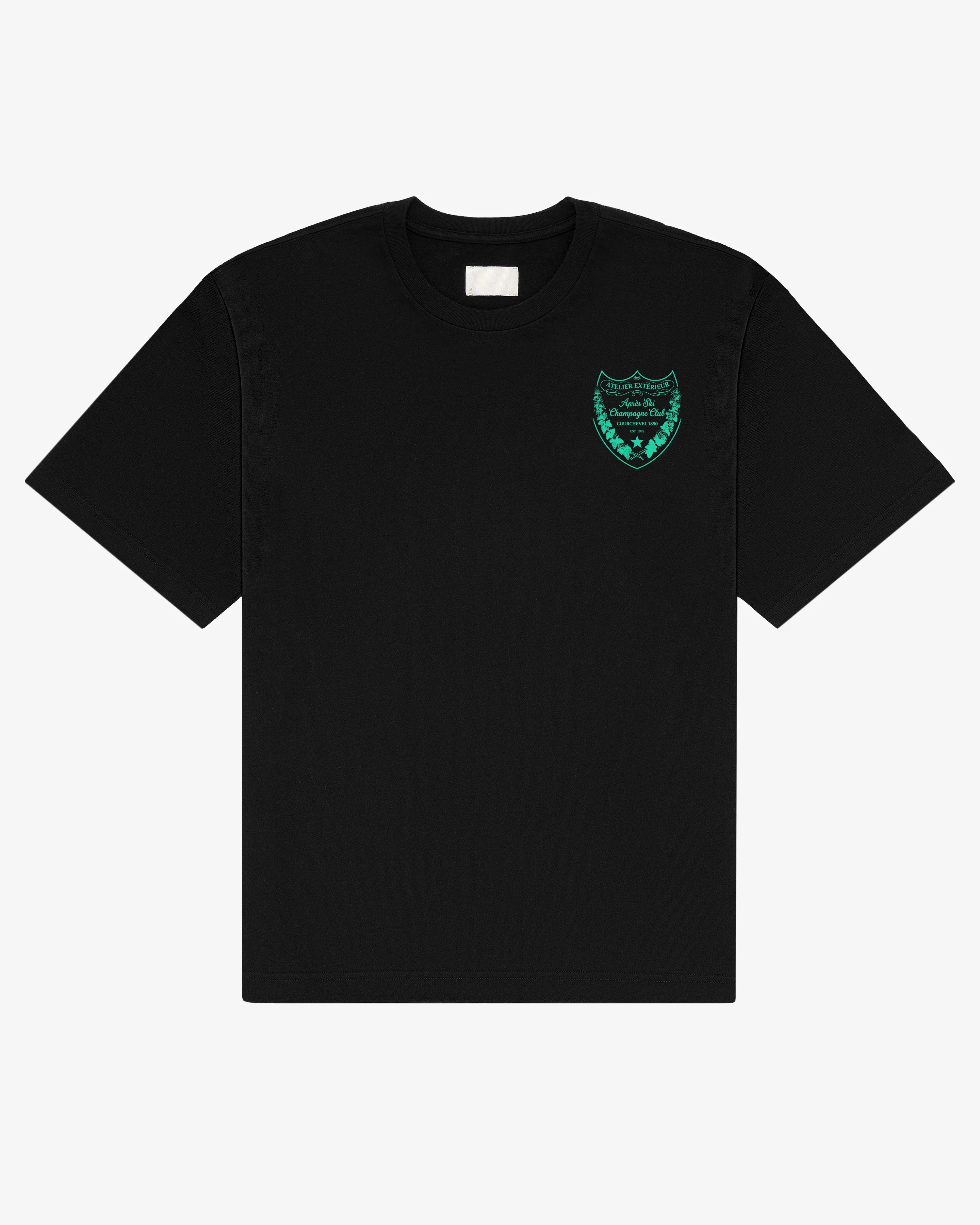 Après Ski Champagne Club Tee - Black