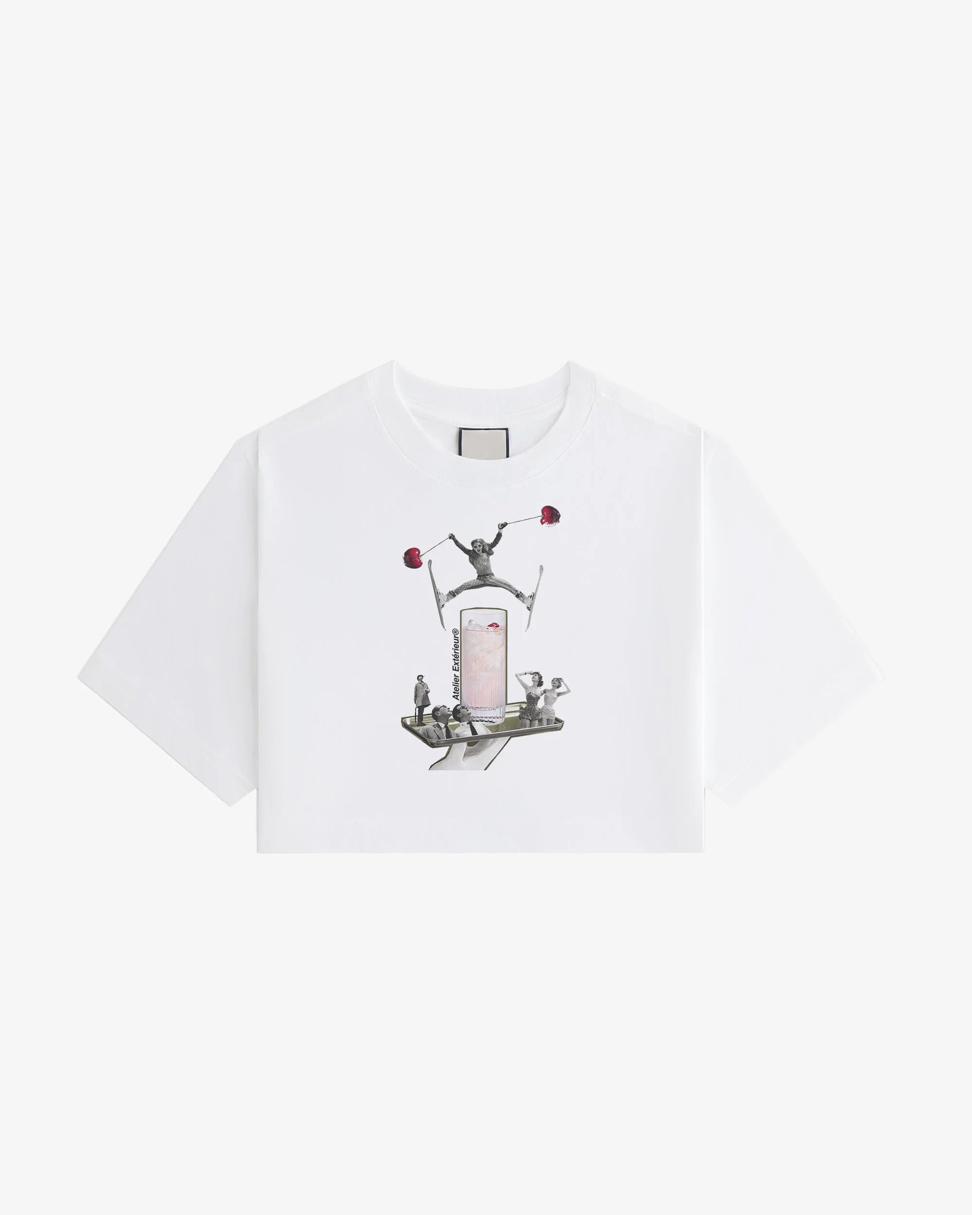 Cherry Bliss Crop Tee