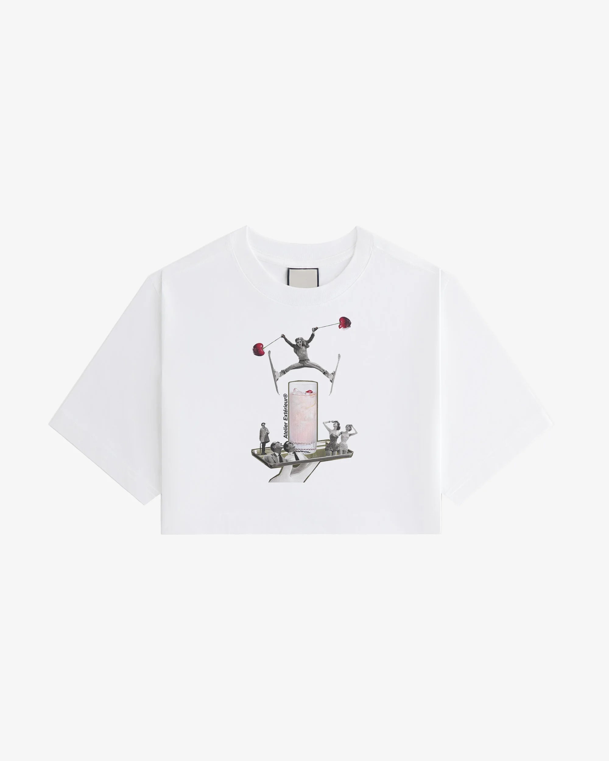 Cherry Bliss Crop Tee