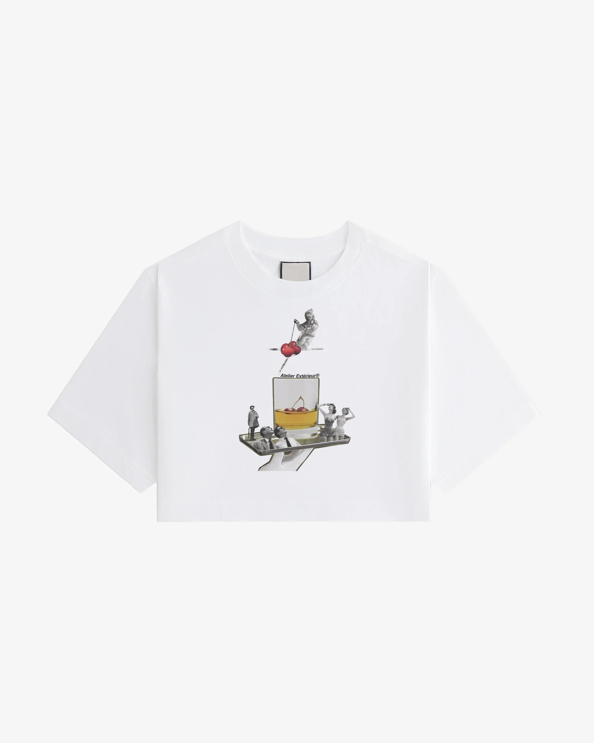Cherry Lady Crop Tee