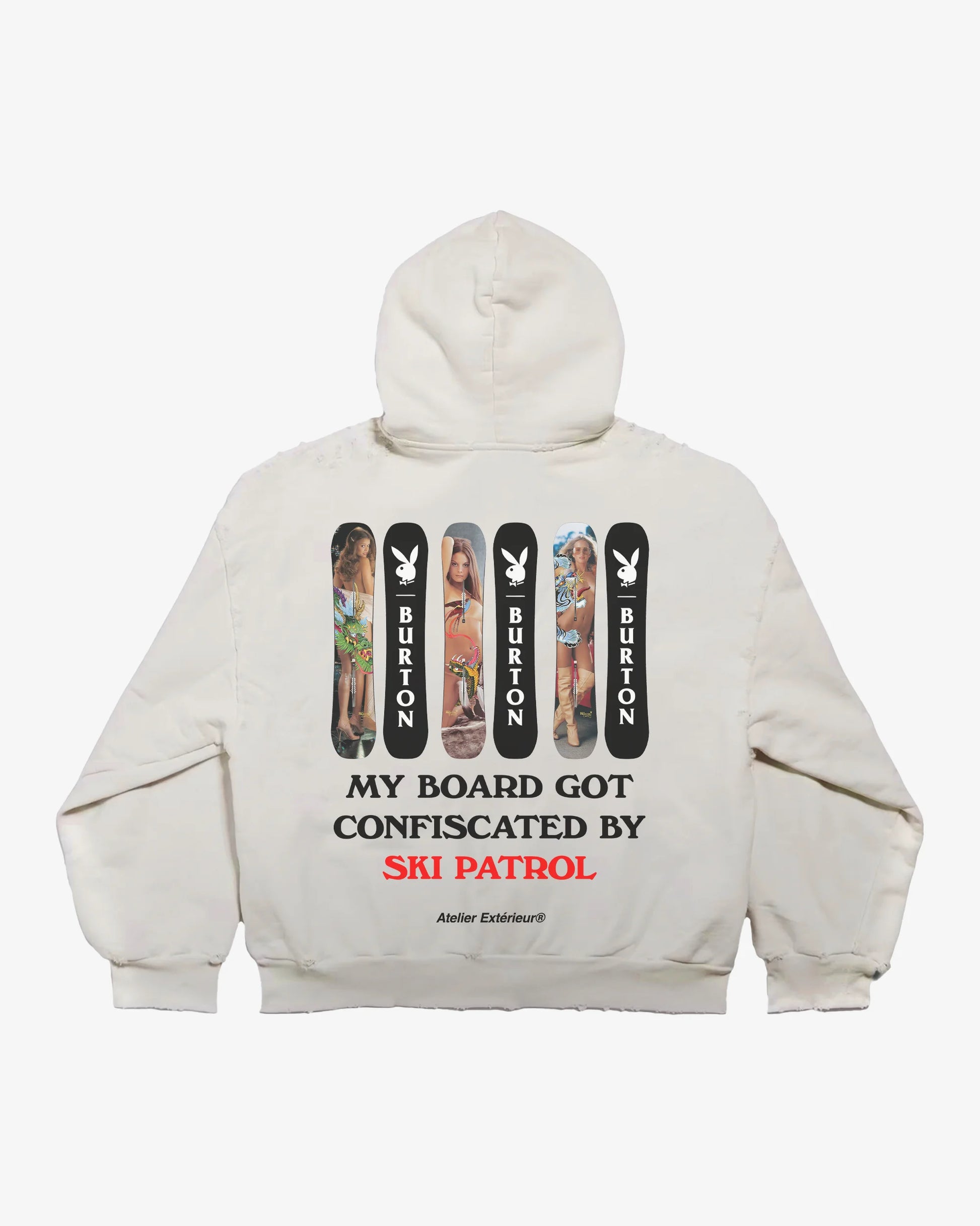 Confiscated Board Vintage Hoodie