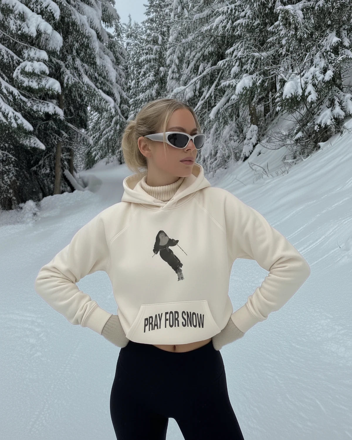 Pray for Snow Hoodie