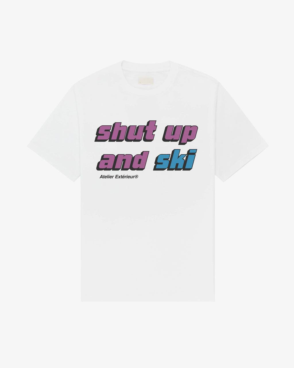 Shut Up and Ski Tee