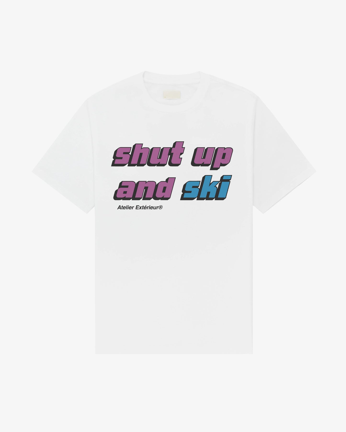 Shut Up and Ski Tee