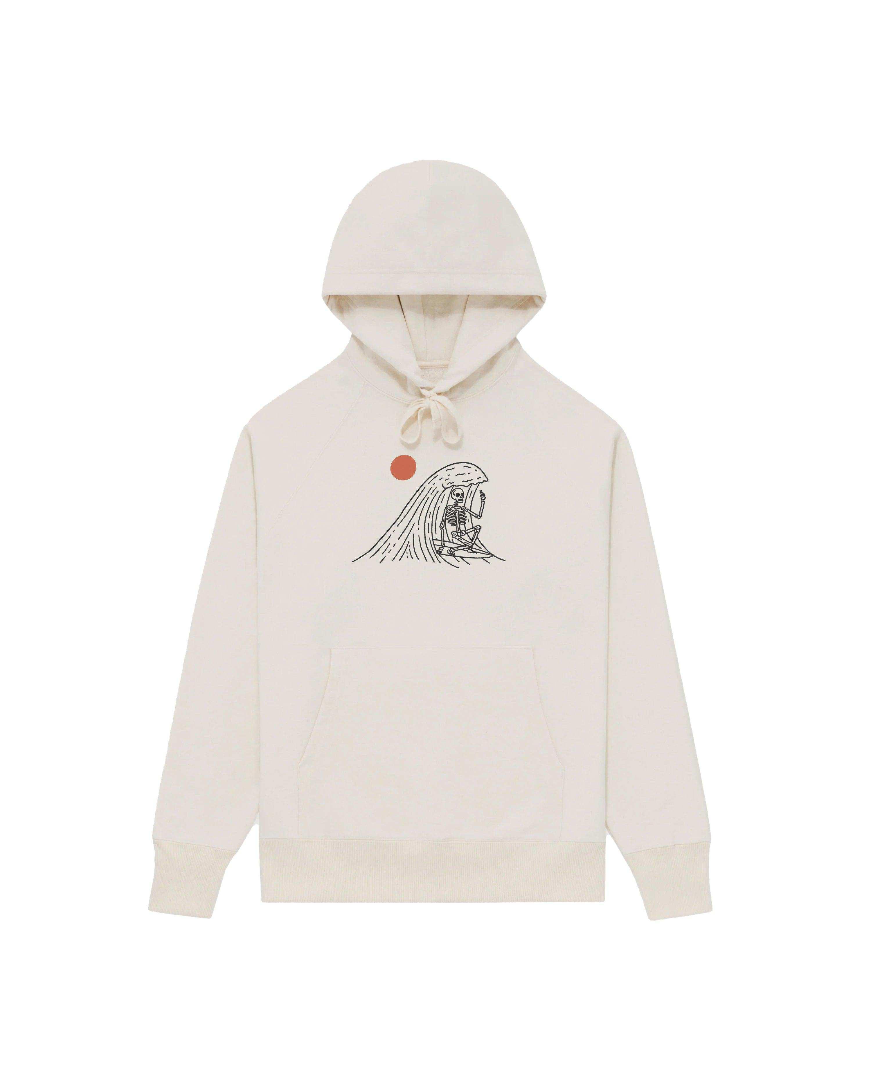 The Skeleton Surfer (Hoodie) - Atelier Extérieur