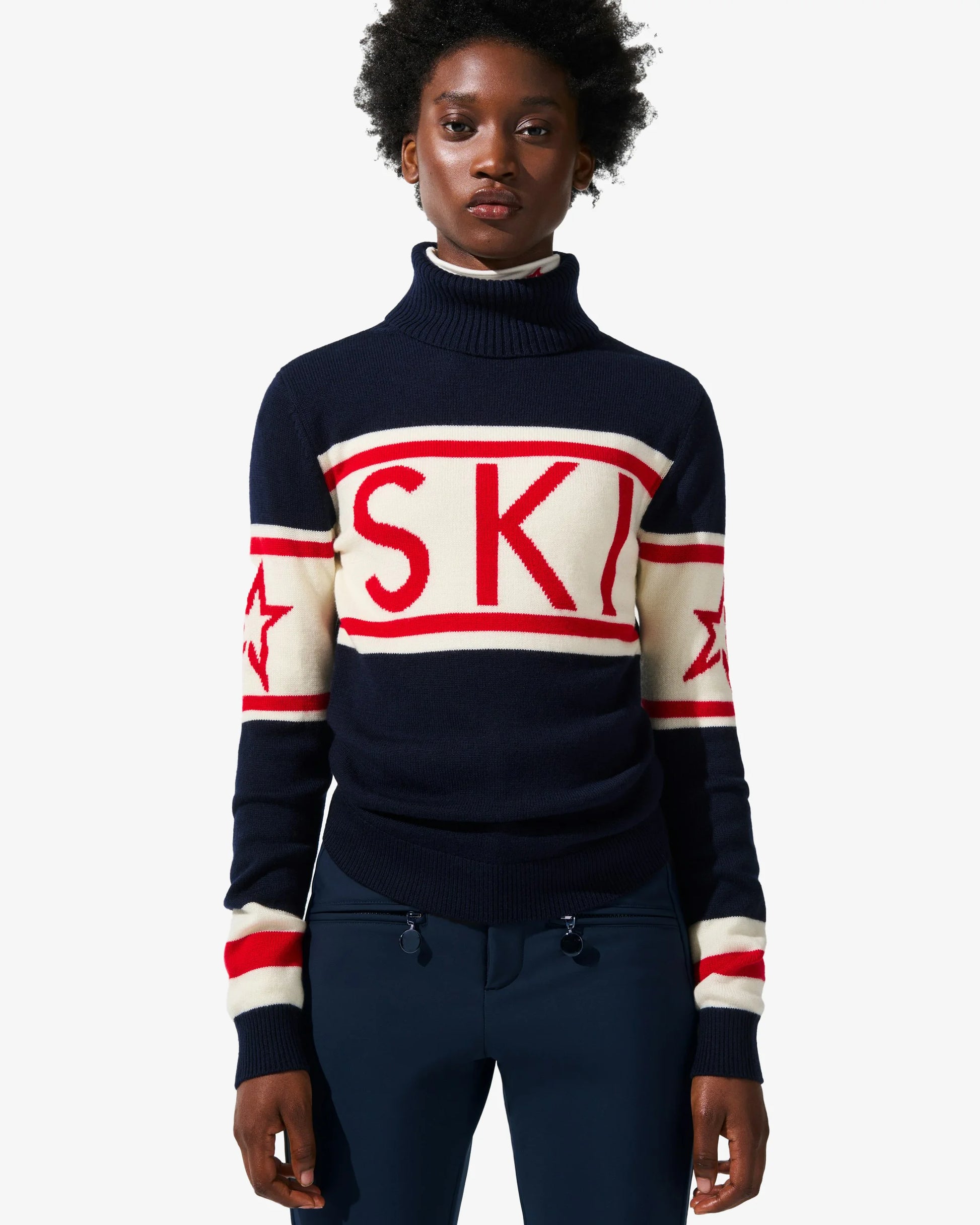 Ski Sweater - Navy