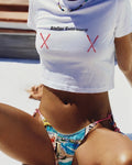 Skis Crop Tee
