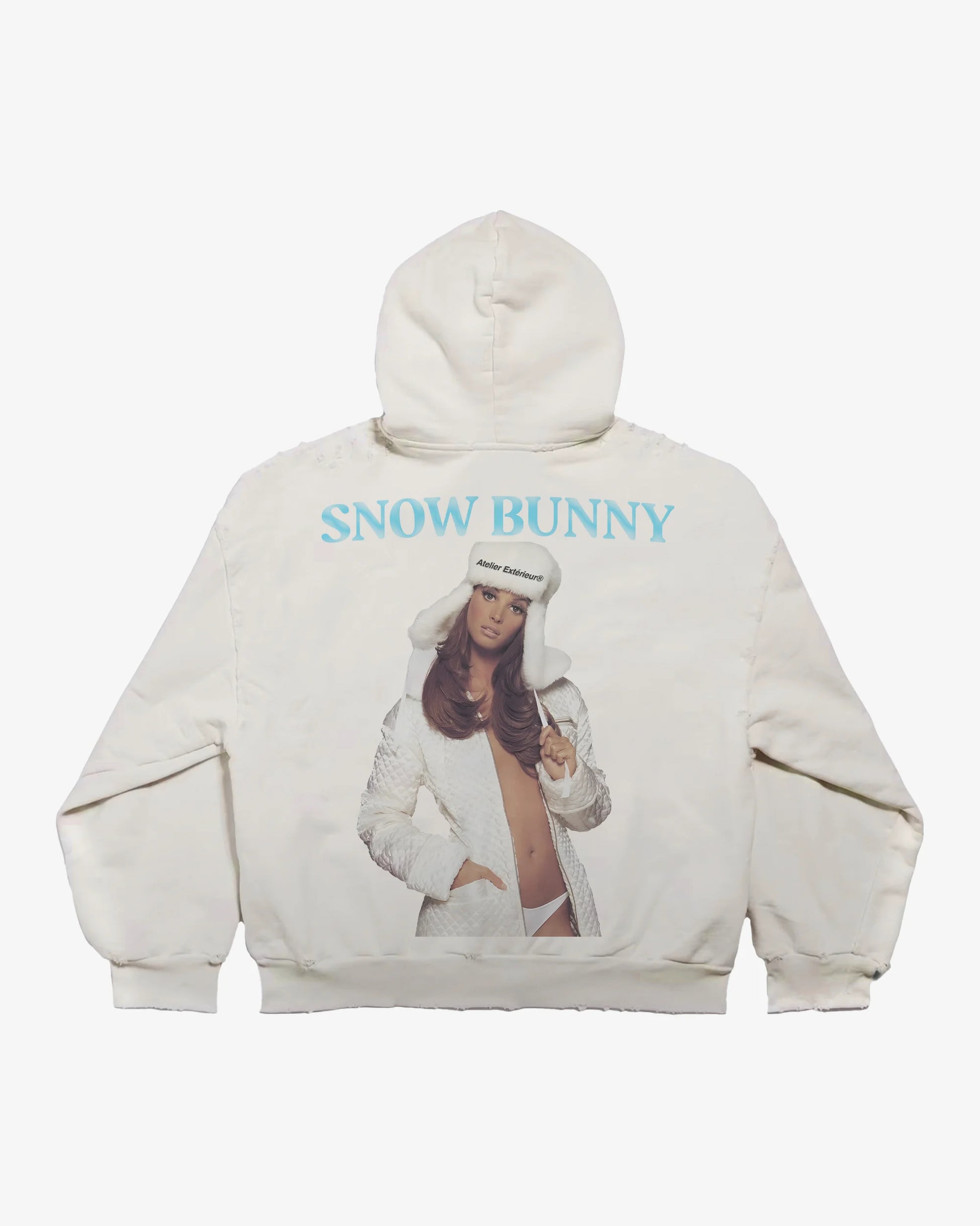Snow Bunny Vintage Hoodie