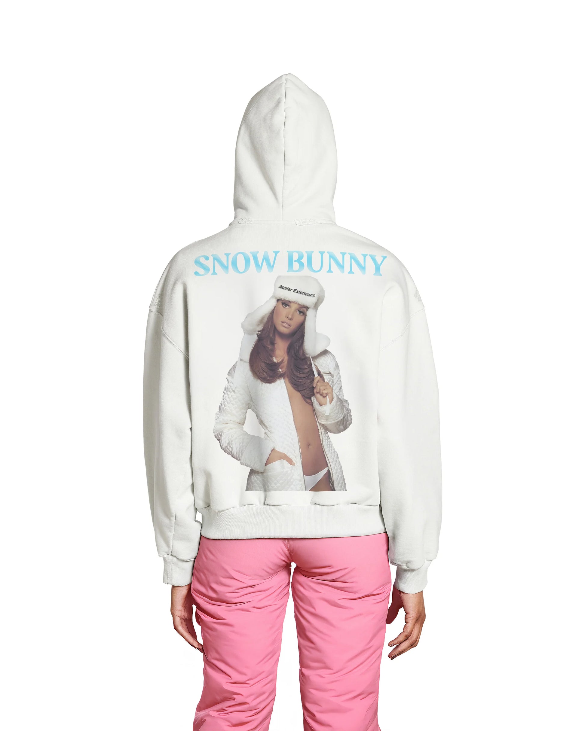Snow Bunny Vintage Hoodie
