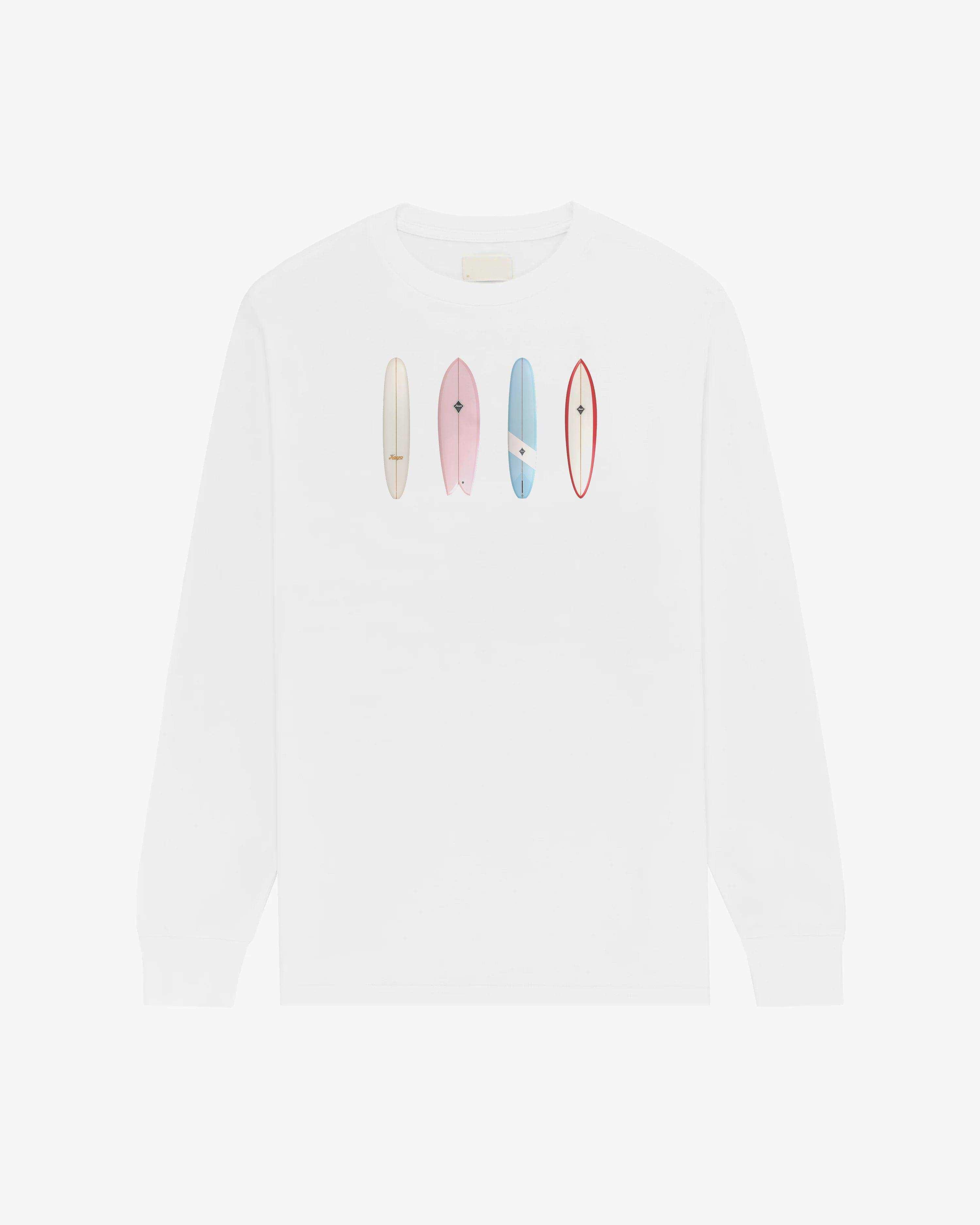 Surf Quiver LS Tee - Atelier Extérieur