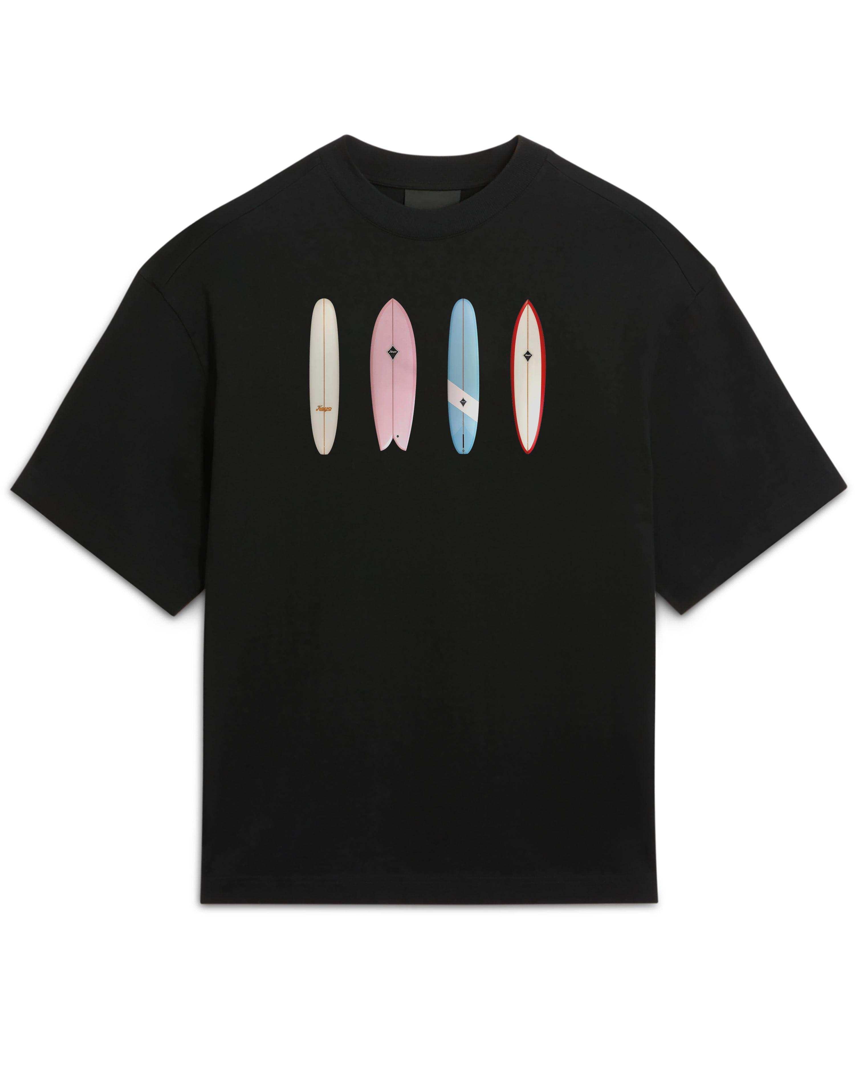 Surf Quiver Oversized Tee - Atelier Extérieur