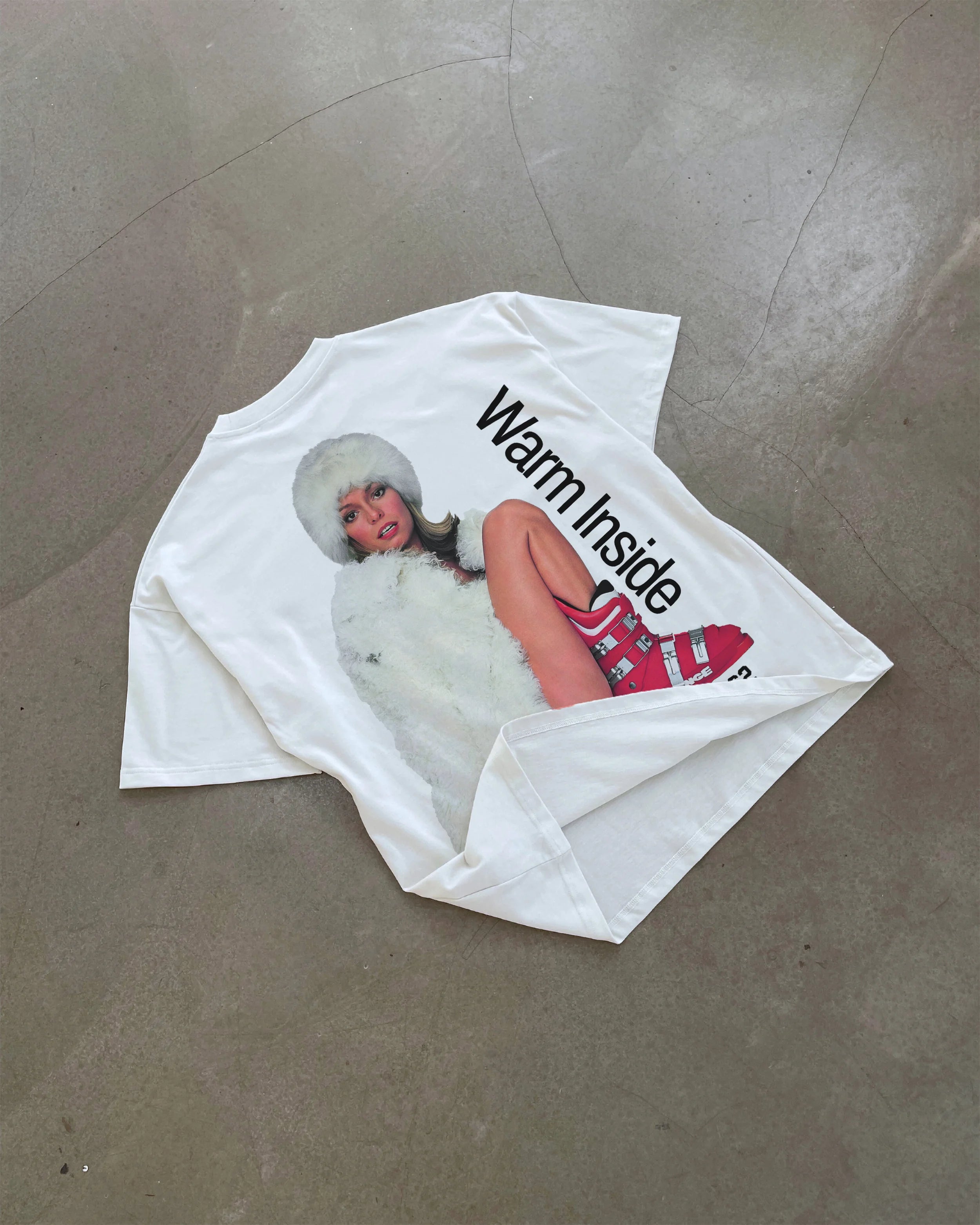 Warm Inside Tee - White