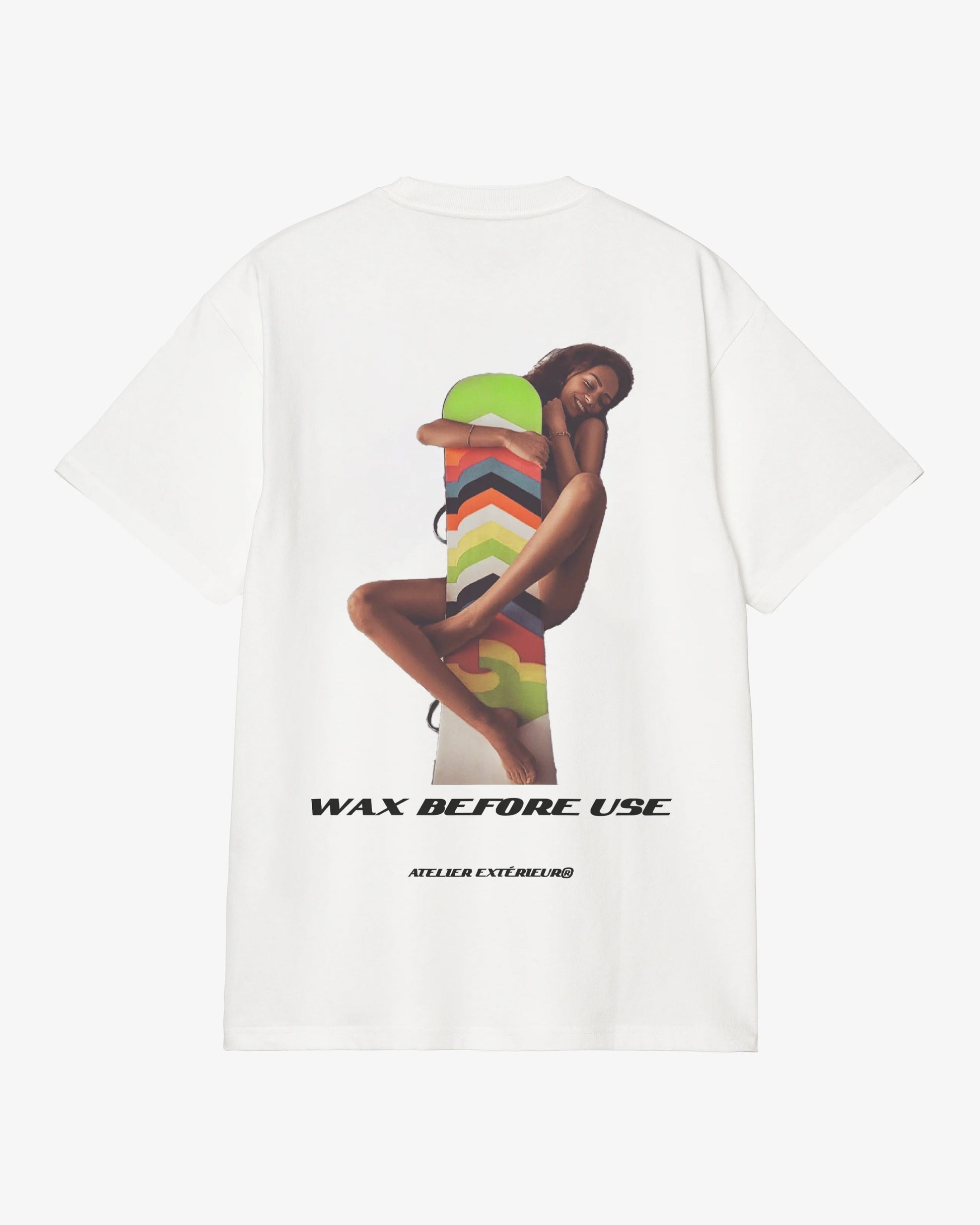 Wax Before Use Oversized Tee