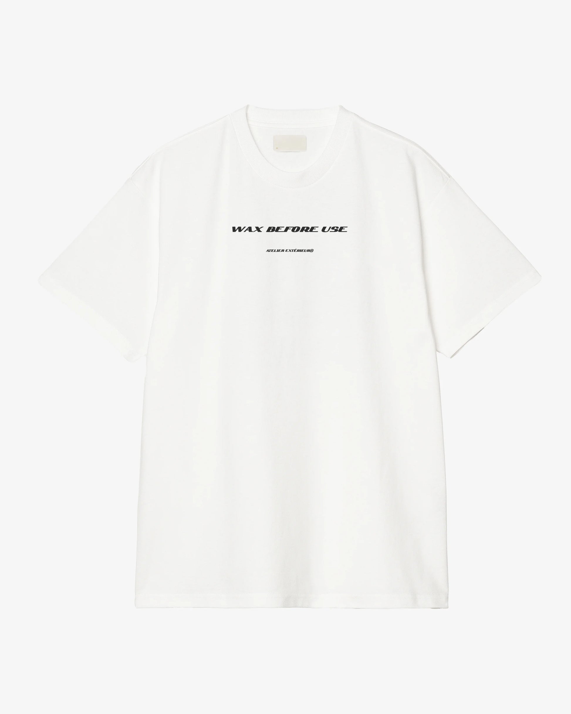 Wax Before Use Oversized Tee