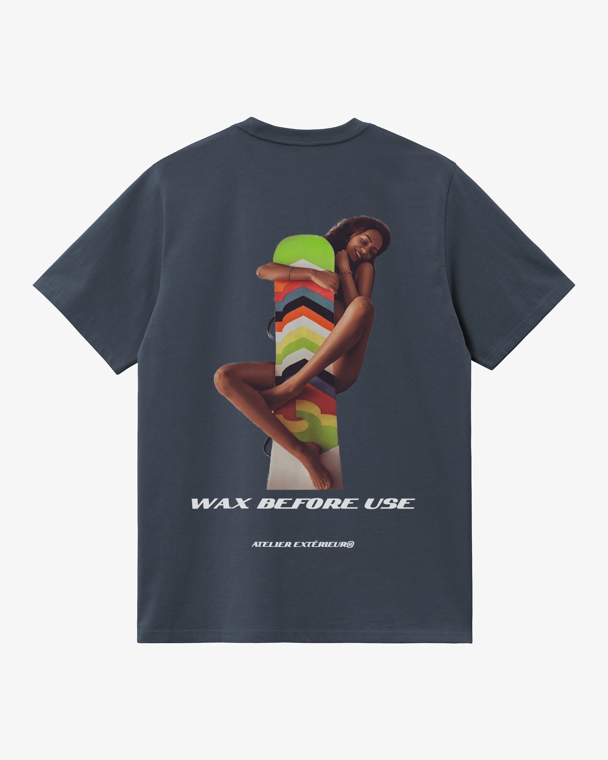 Wax Before Use Oversized Tee