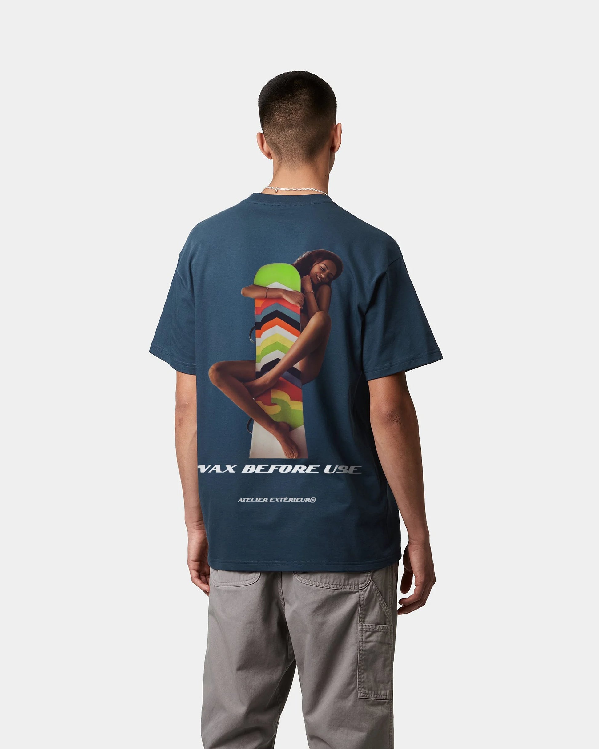 Wax Before Use Oversized Tee