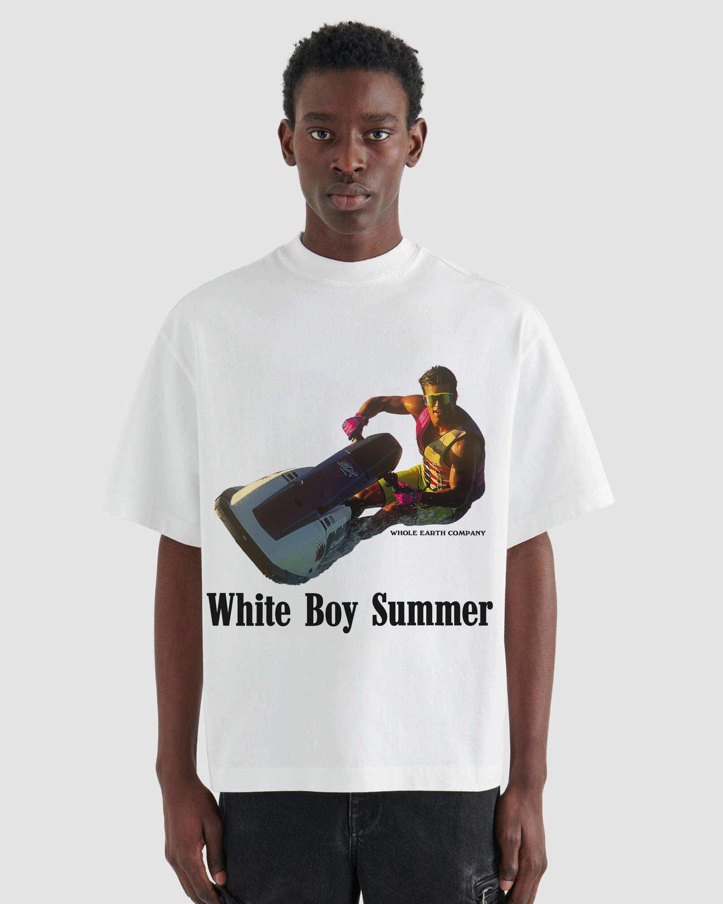 White Boy Summer Oversized Tee - Atelier Extérieur