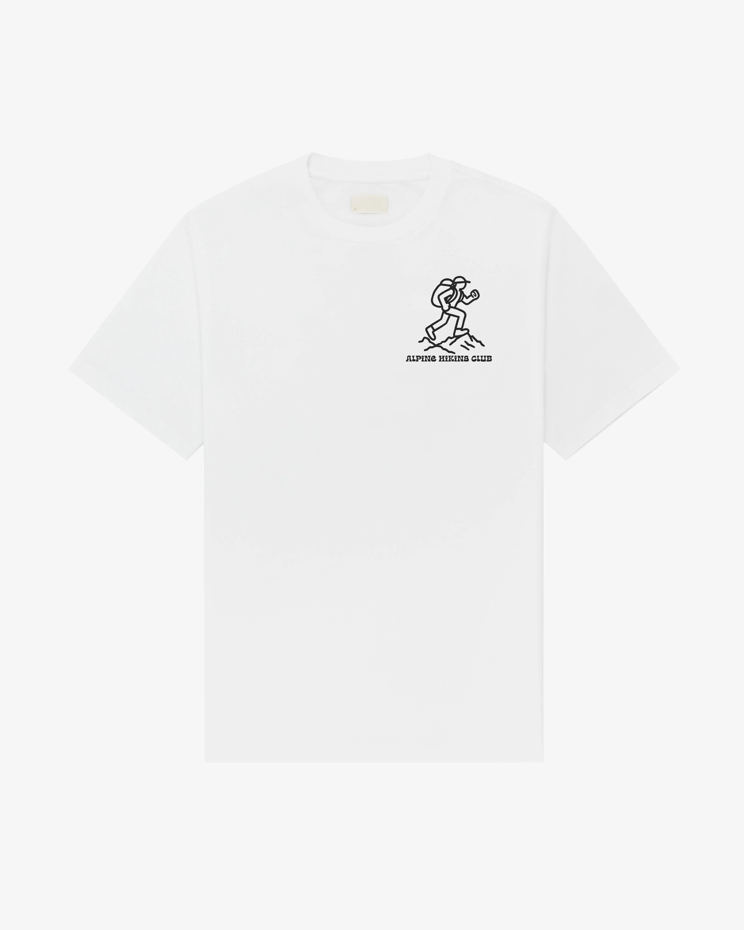 alpine hiking club tee