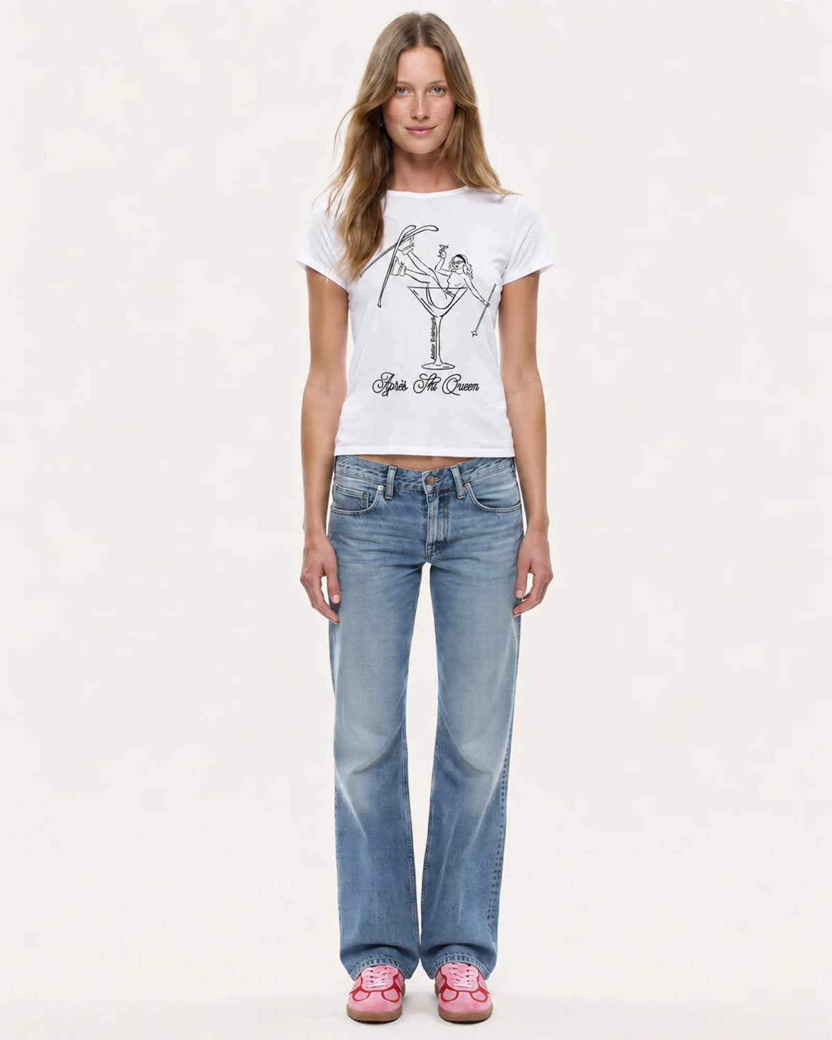 Après Queen Tee - White