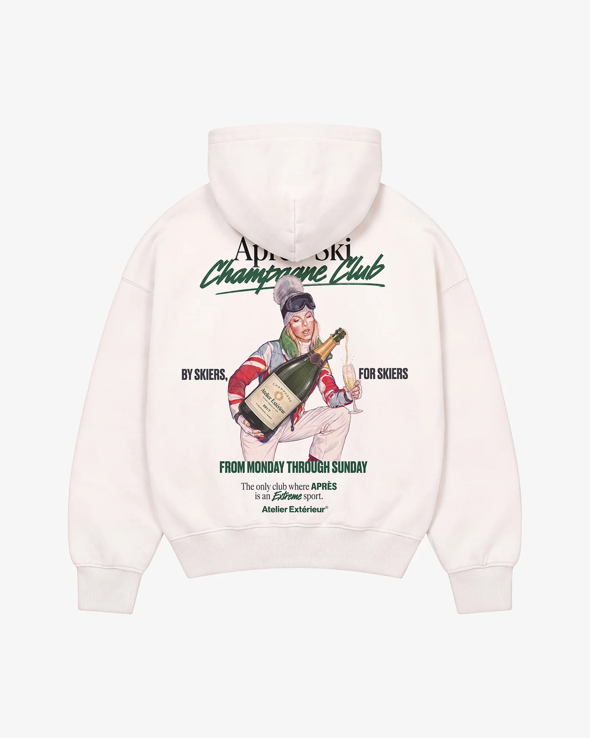 Après Ski Champagne Club Hoodie