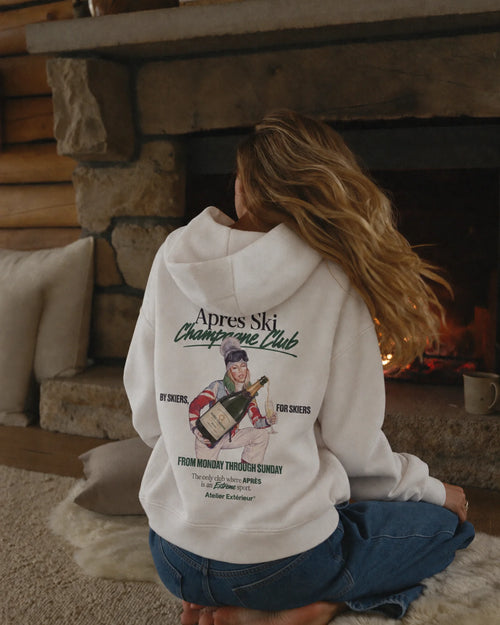 Après Ski Champagne Club Hoodie