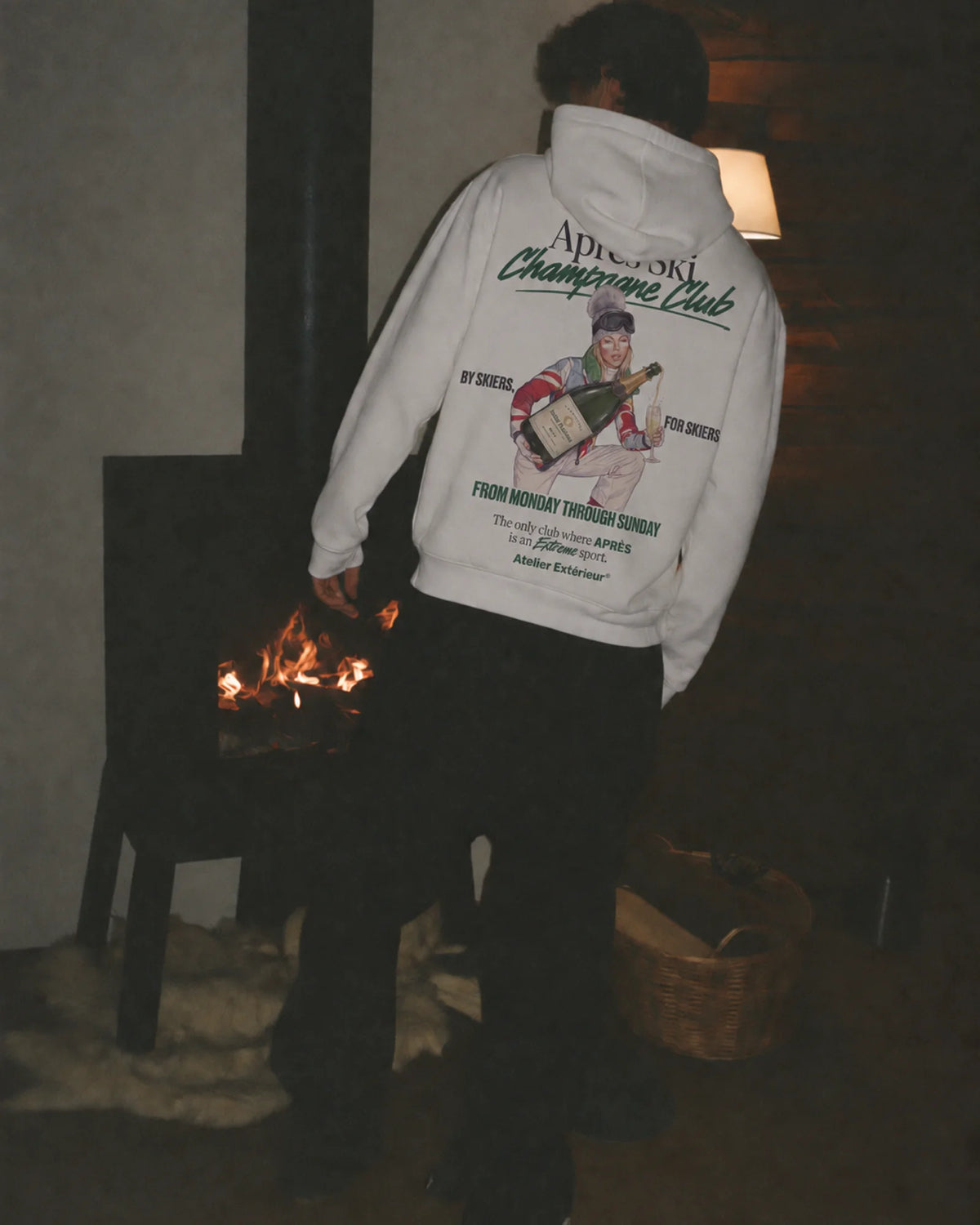 Après Ski Champagne Club Hoodie