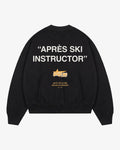 Après Ski Instructor Crewneck - Black