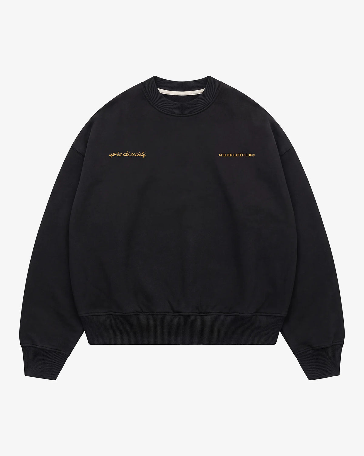 Après Ski Instructor Crewneck - Black