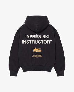 Après Ski Instructor Hoodie - Black