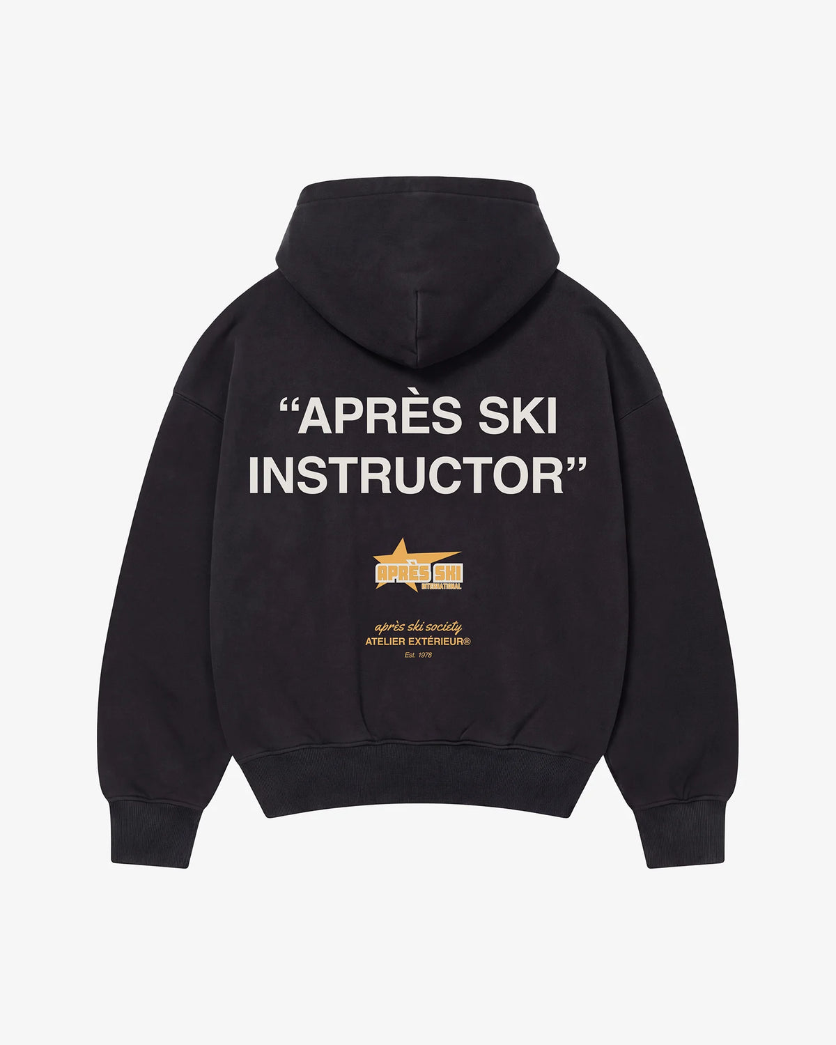 Après Ski Instructor Hoodie - Black