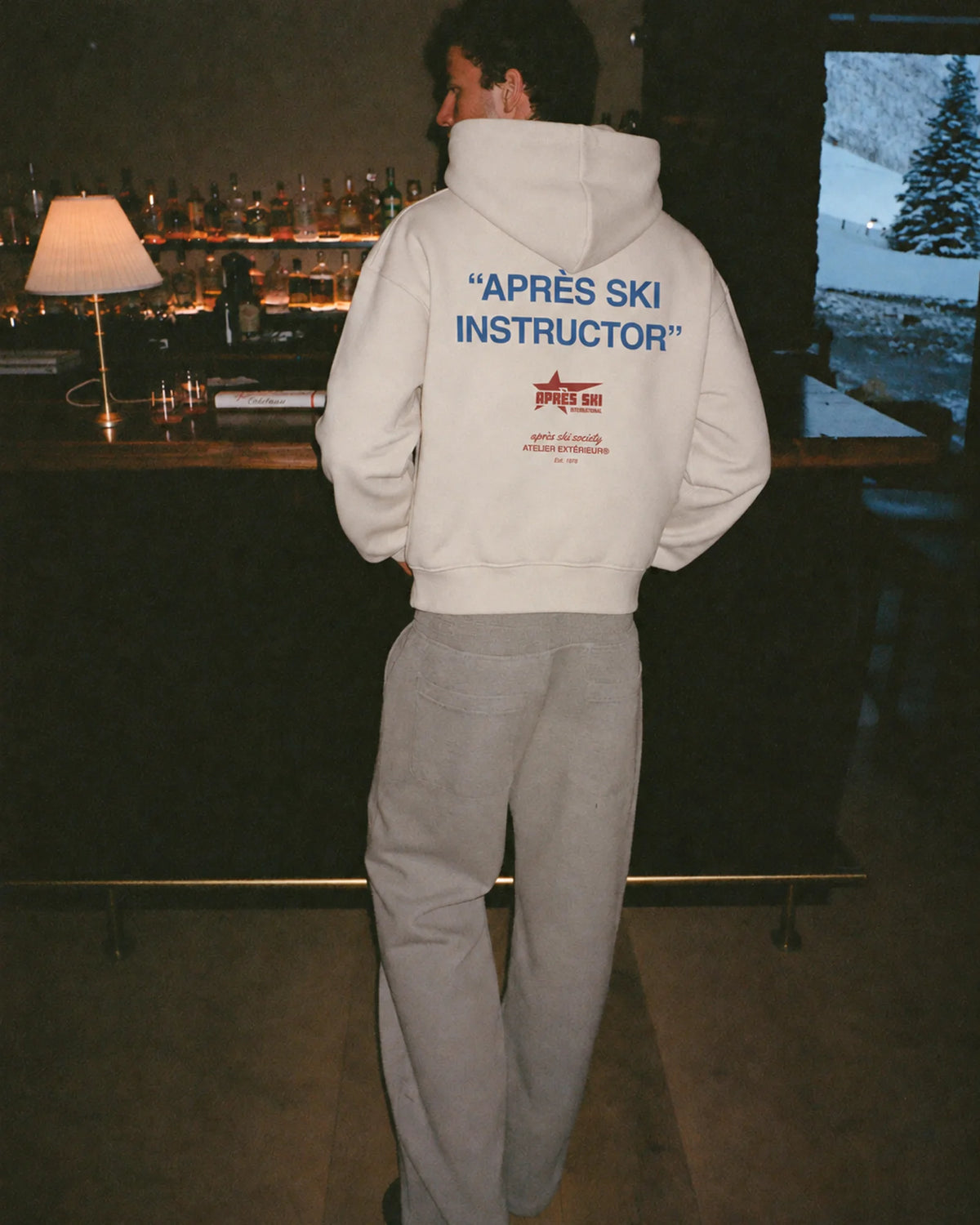 Après Ski Instructor Hoodie - Ecru