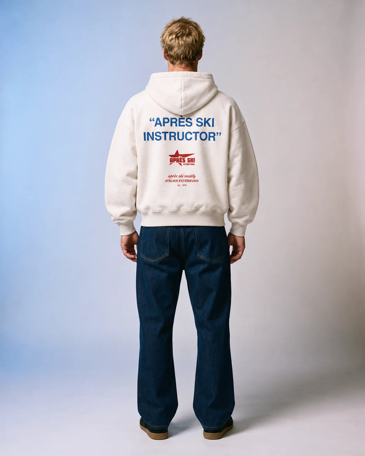 Après Ski Instructor Hoodie - Ecru