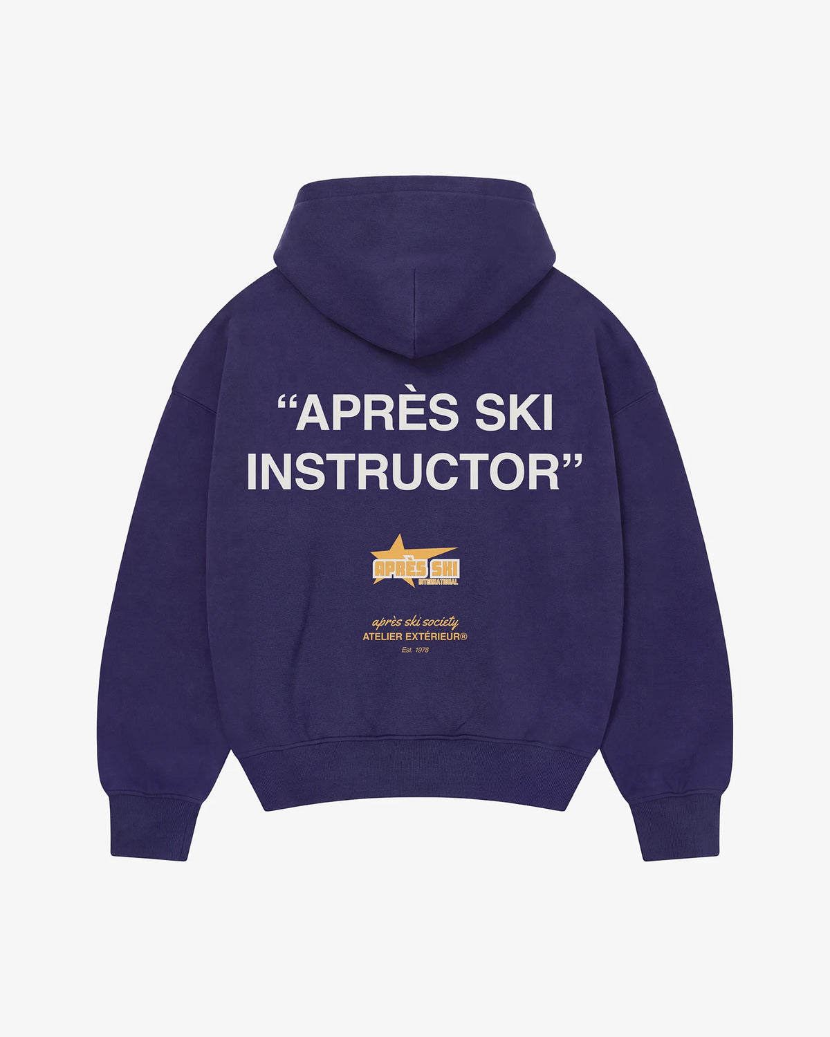 Après Ski Instructor Hoodie - Navy