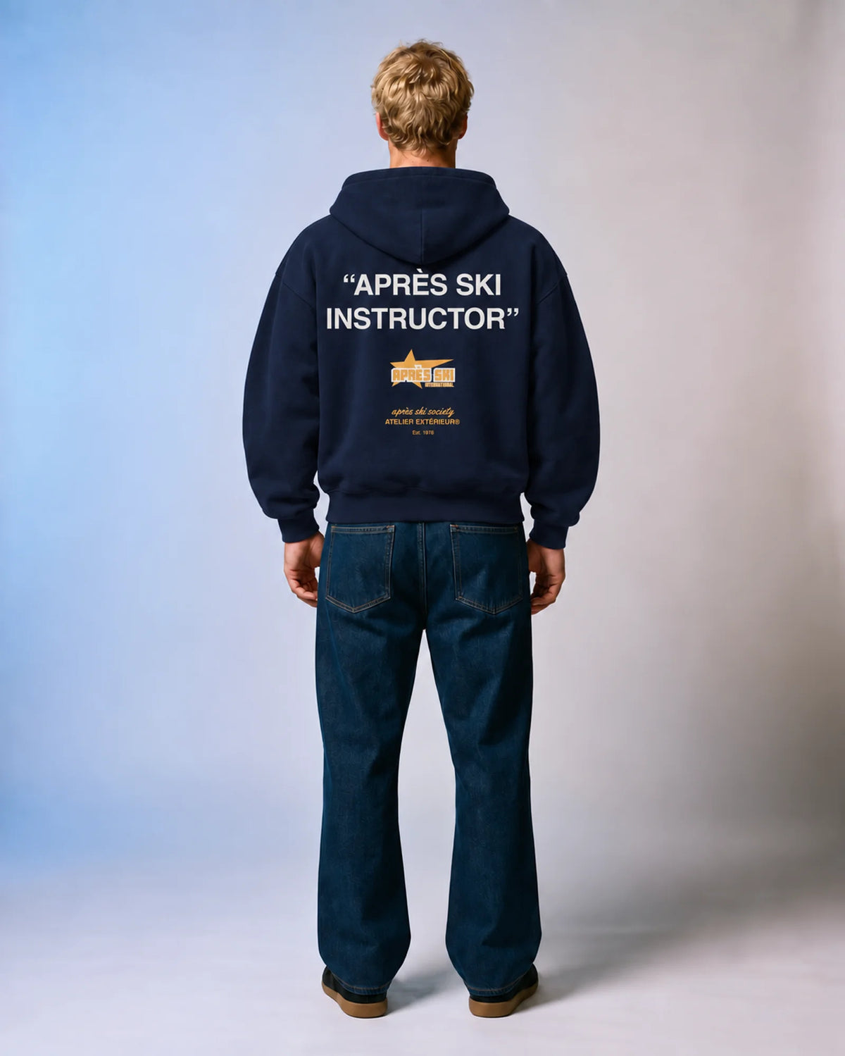 Après Ski Instructor Hoodie - Navy