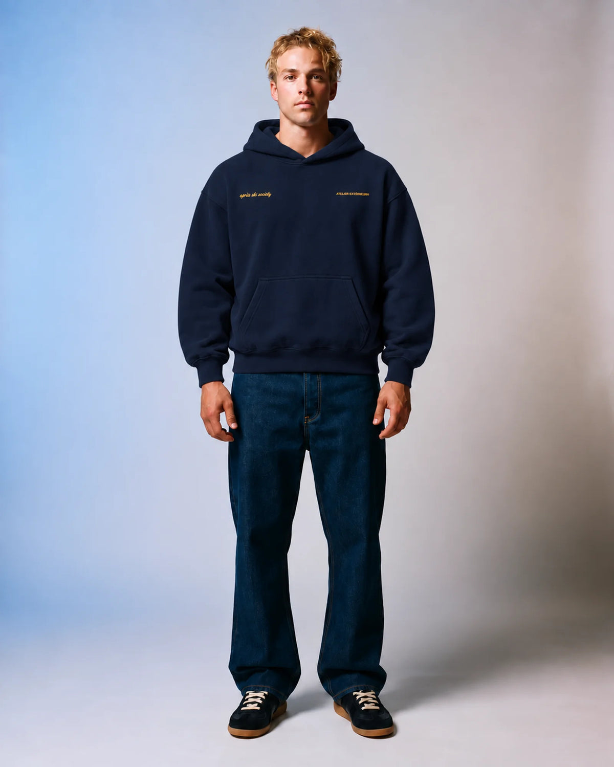 Après Ski Instructor Hoodie - Navy