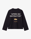 Après Ski Instructor Long Sleeve Tee - Black