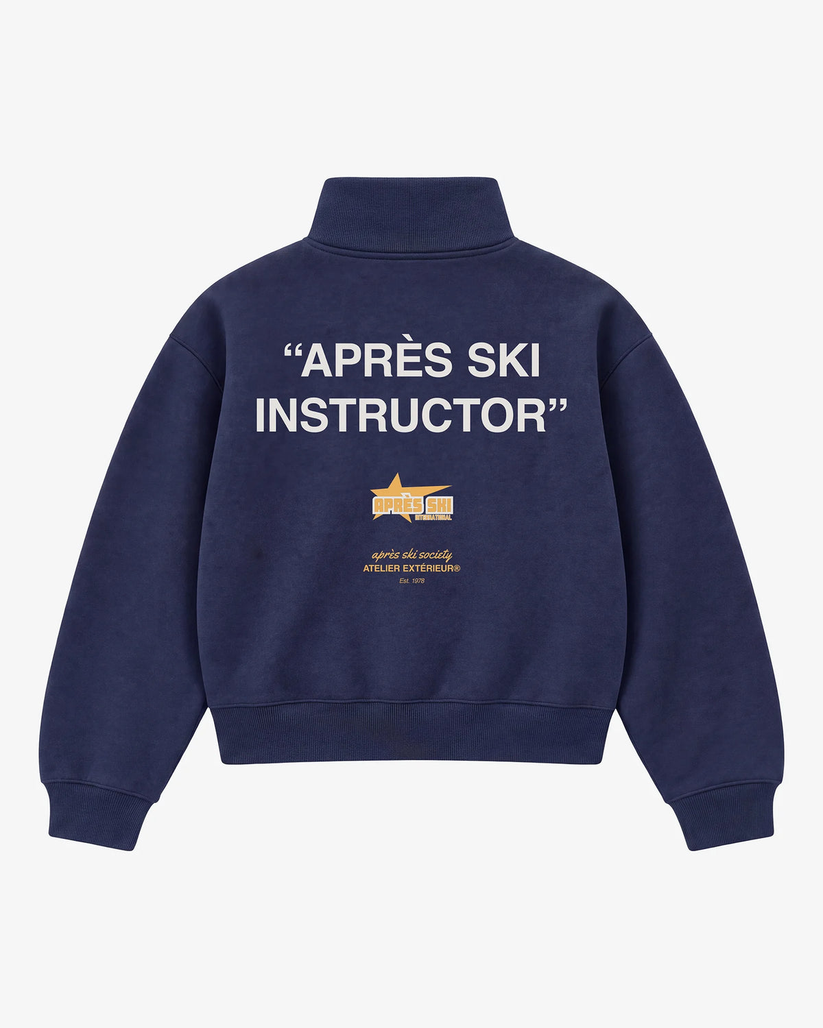Après Ski Instructor Quarter Zip - Navy