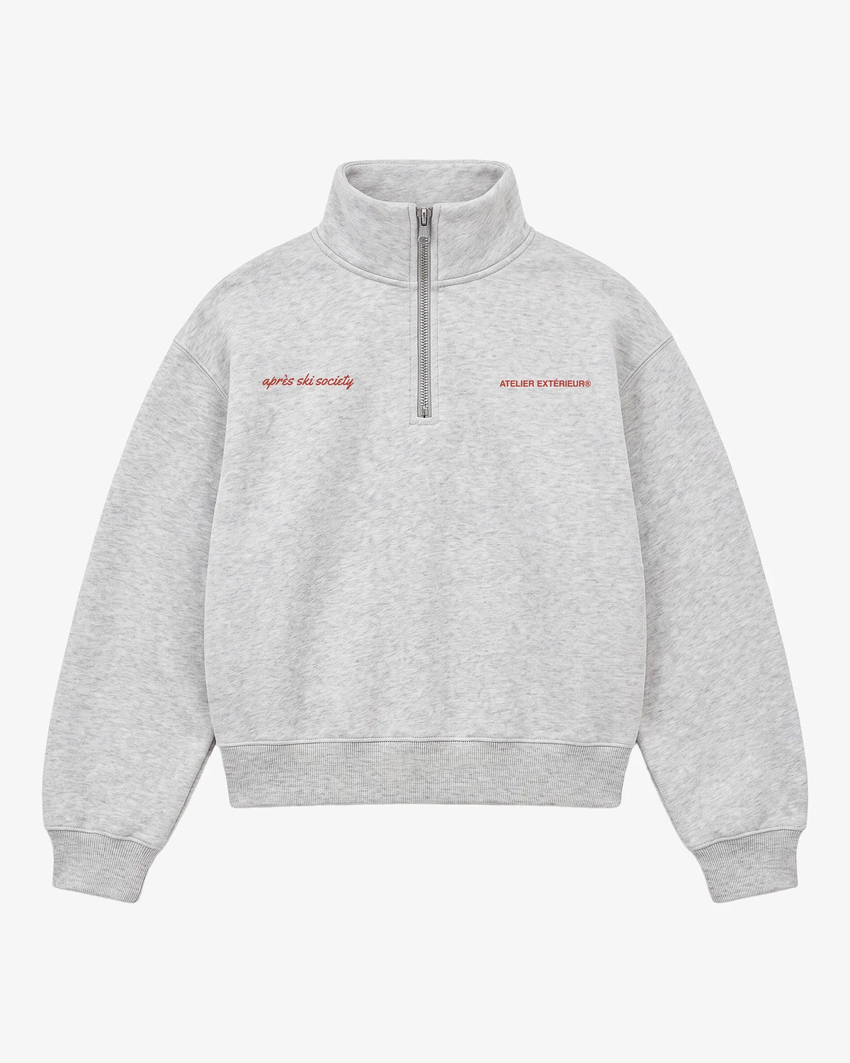 Après Ski Instructor Quarter Zip - Heather Gray