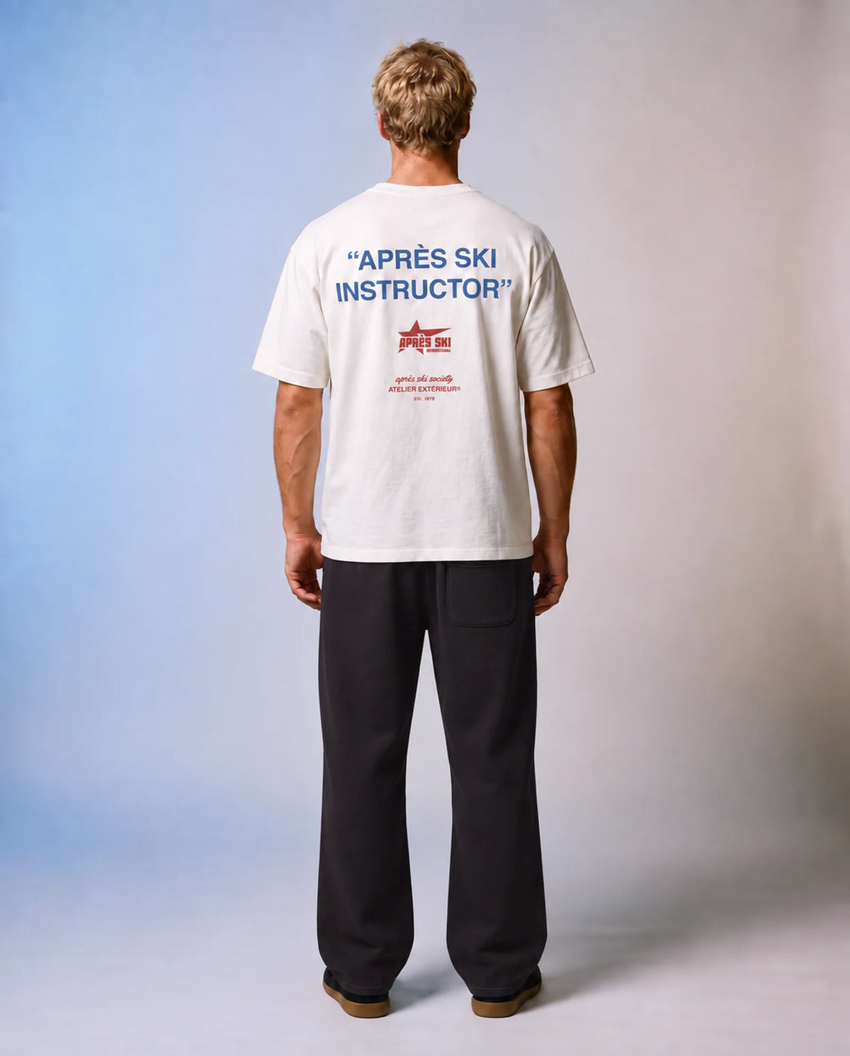 Après Ski Instructor Sweatpants - Straight Leg - Black