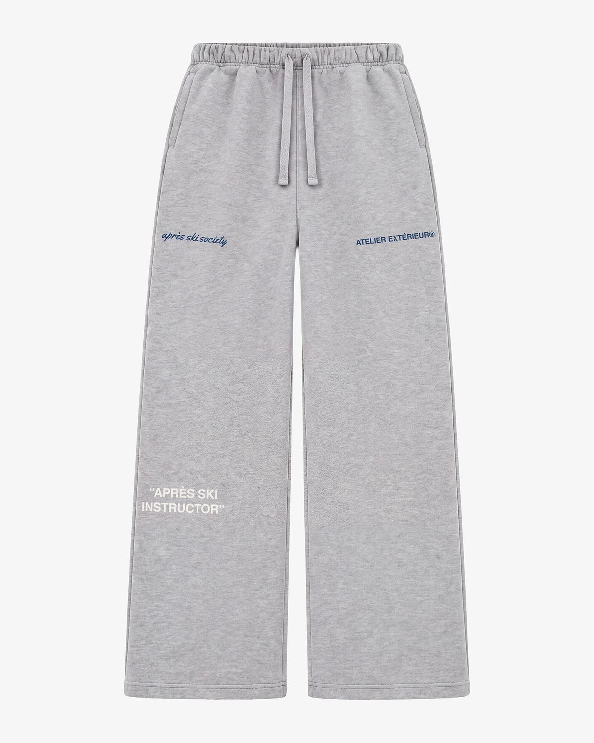 Après Ski Instructor Sweatpants - Straight Leg - Heather Gray